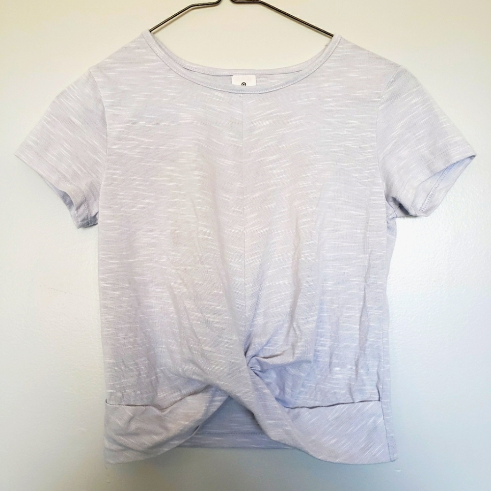 Little Girls Grey Youth T-Shirt